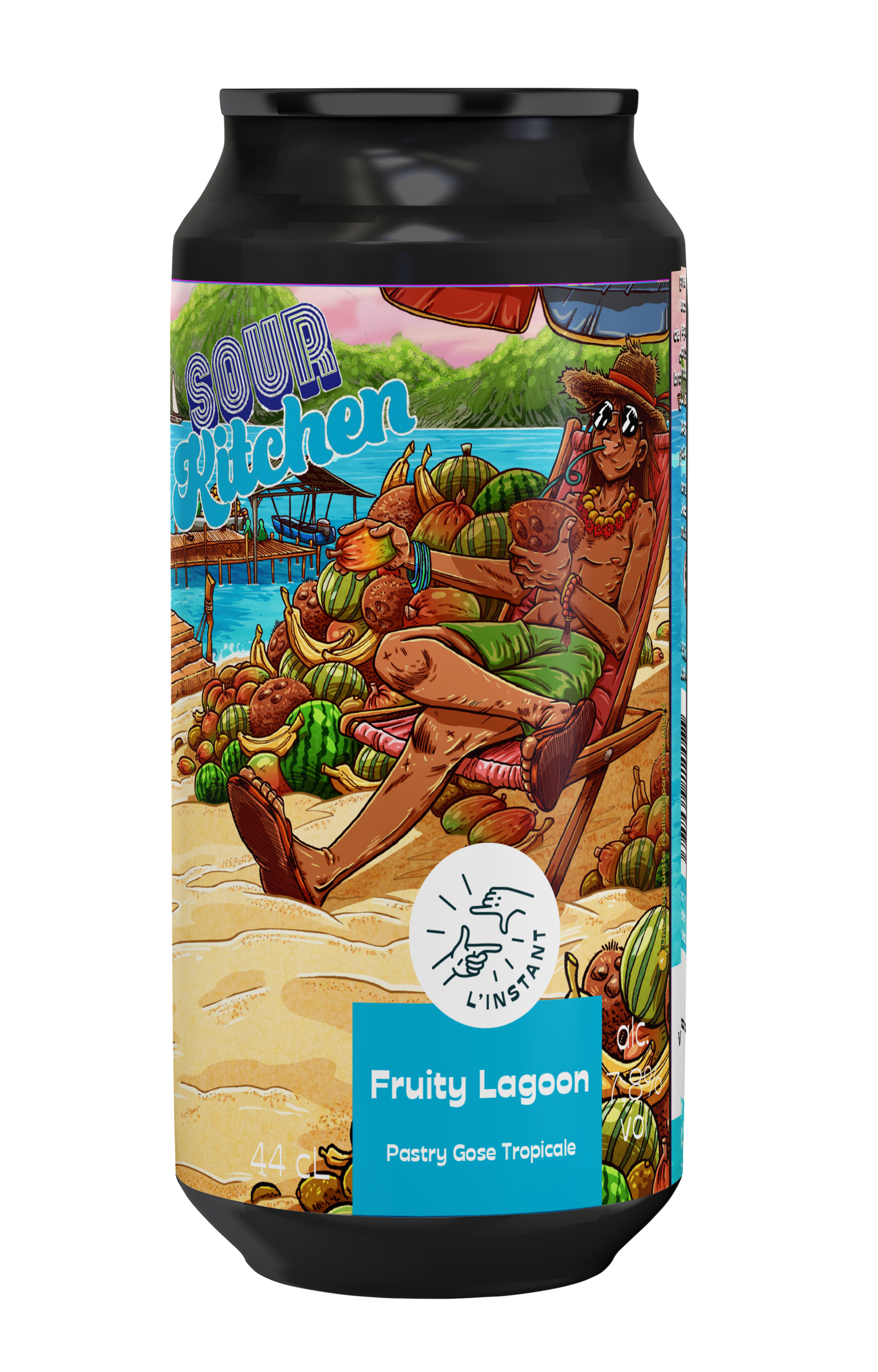 Visuel de la canette de bière "Fruity Lagoon"